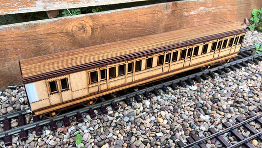 1:32 Scale SR ex LSWR 58ft Maunsell 6 Compartment Composite Brake Coach