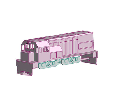 Shapeways FUD - Clear / No Numberplates