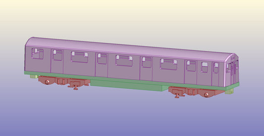 4mm Scale London Underground D78 Stock Driving Motor Coach