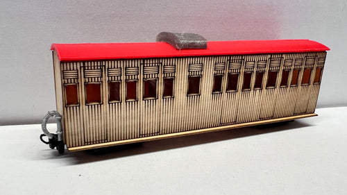 4mm Scale South African Railways NG-S10 All 3rd Coach