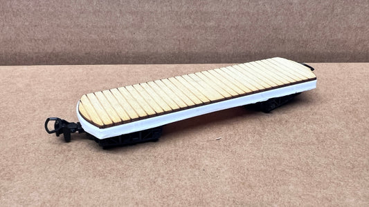 4mm Scale Bowaters Paper Railway 20 Ton Flat Wagon