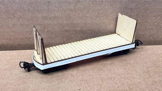4mm Scale Bowaters Paper Railway 10 Ton Bagnall Pulp Wagon