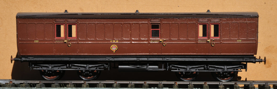 10mm Scale FCWD GWR K.1 40ft Passenger brake van