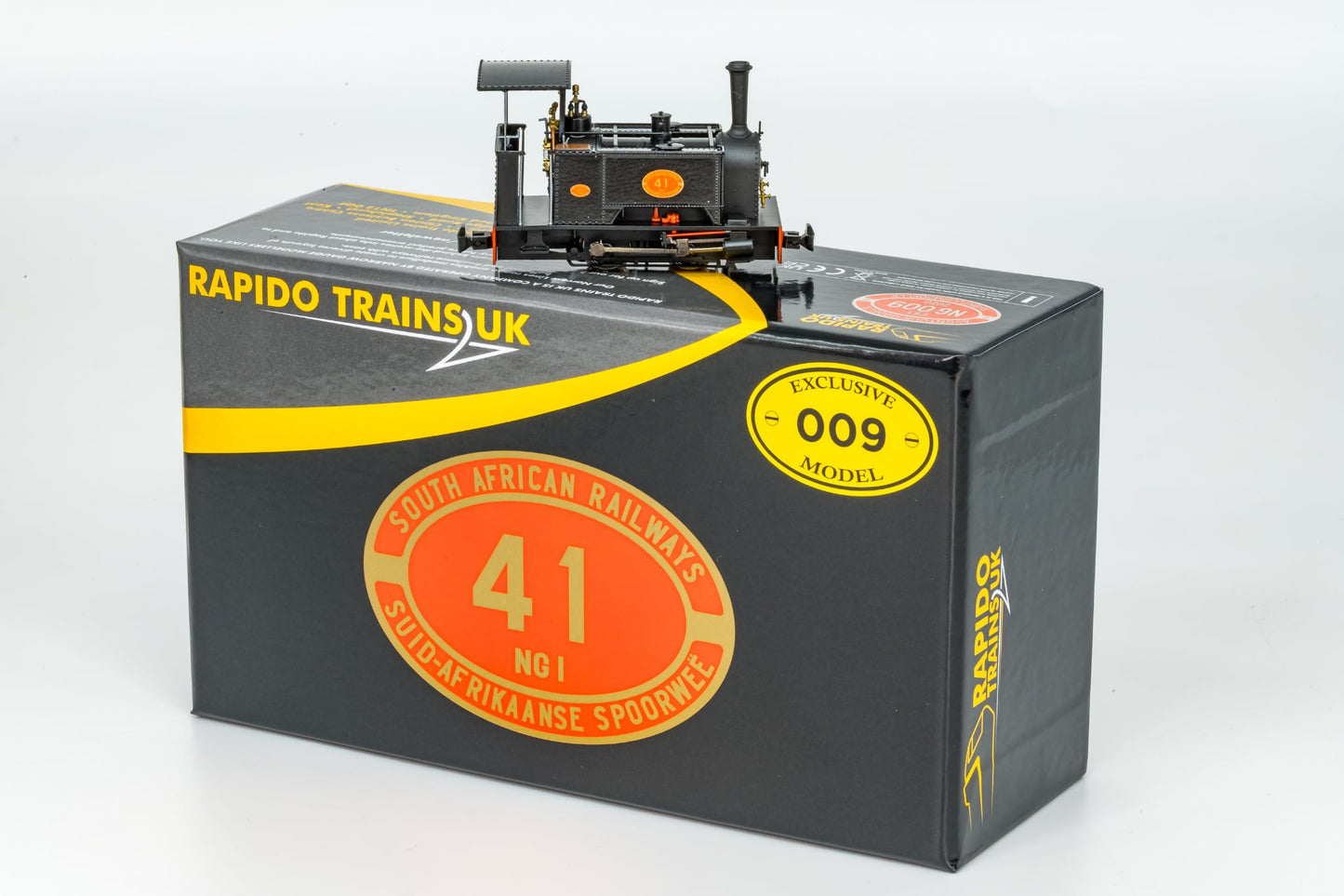 4mm Scale Rapido UK Kerr Stuart Short Tank Sirdar - South African Railways Class NG1