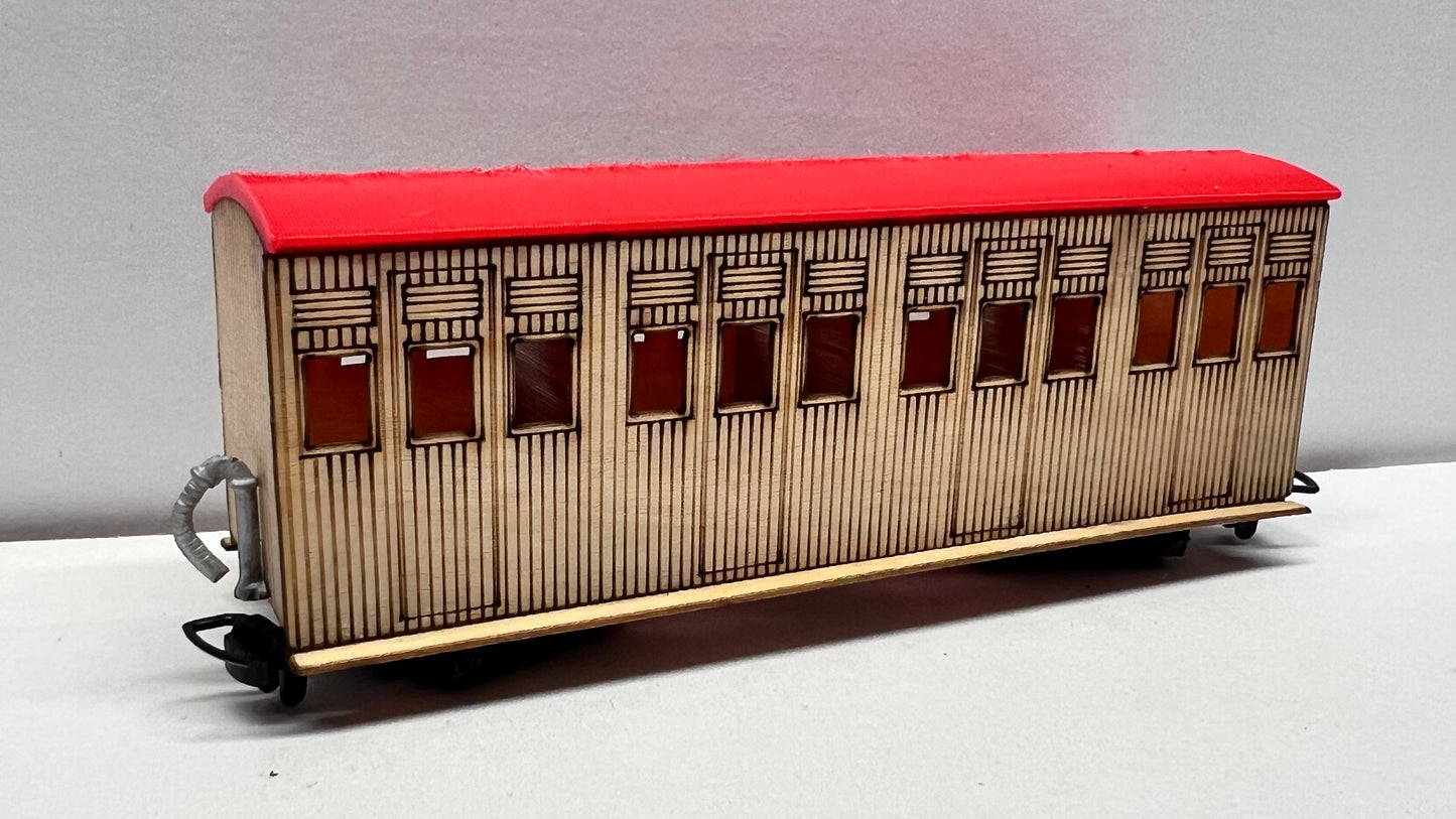 4mm Scale South African Railways NG-L4 All 1st Coach