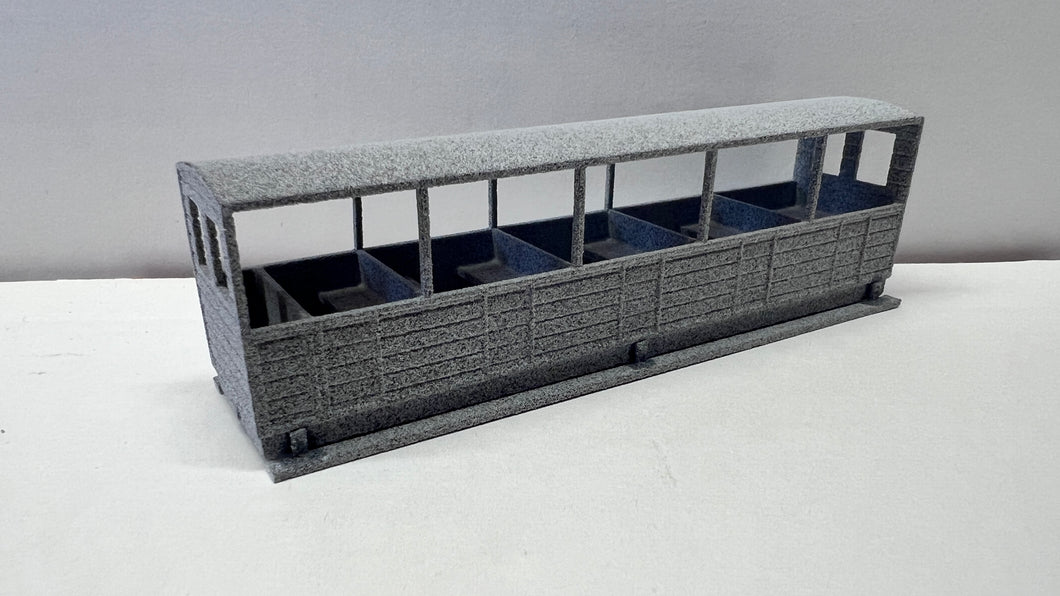 4mm Scale Bredgar and Wormshill Light Railway Coach 3