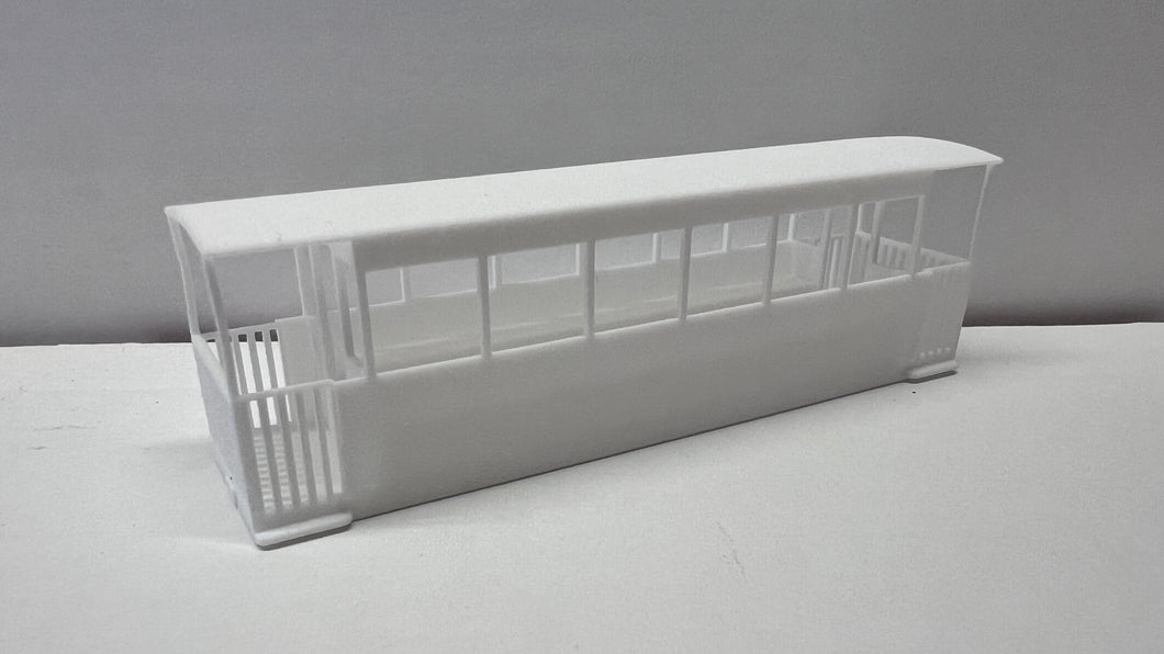 4mm Scale Bredgar and Wormshill Light Railway Coach 6/7