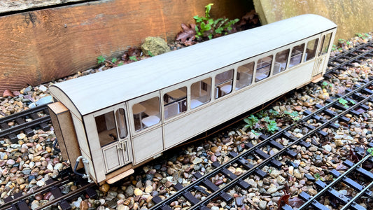16mm Scale Next Generation - Ffestiniog Railway All 3rd Coach No.112