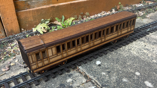 1:32 Scale SECR D Type Lavatory Brake Composite Birdcage Coach