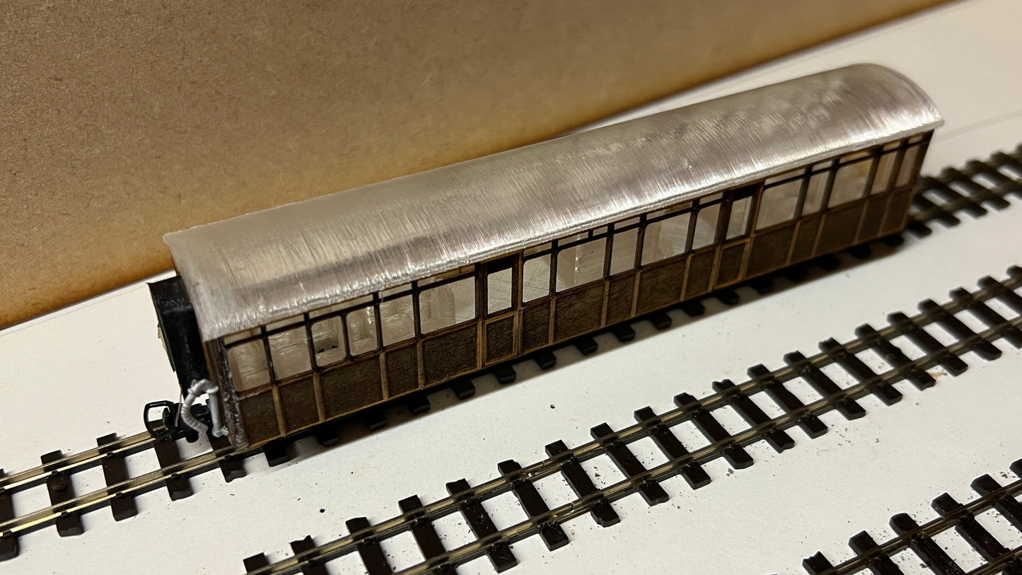 4mm Scale Ffestiniog Railway All 3rd Coach No.105