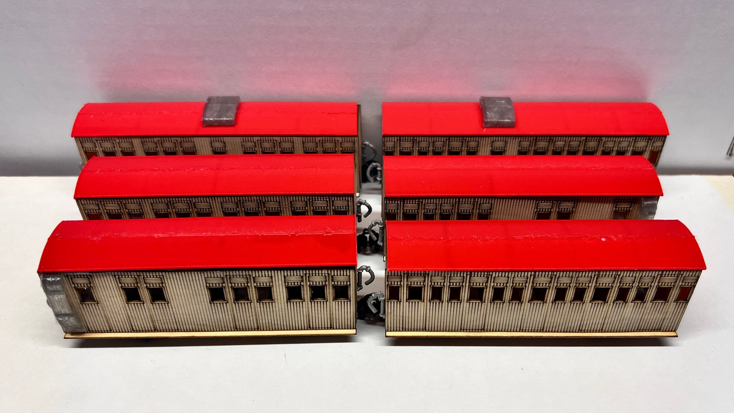 4mm Scale South African Railways Avontuur Passenger Set Multipack