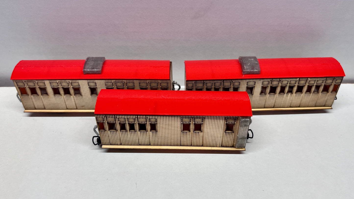 4mm Scale South African Railways Avontuur Passenger Set Multipack