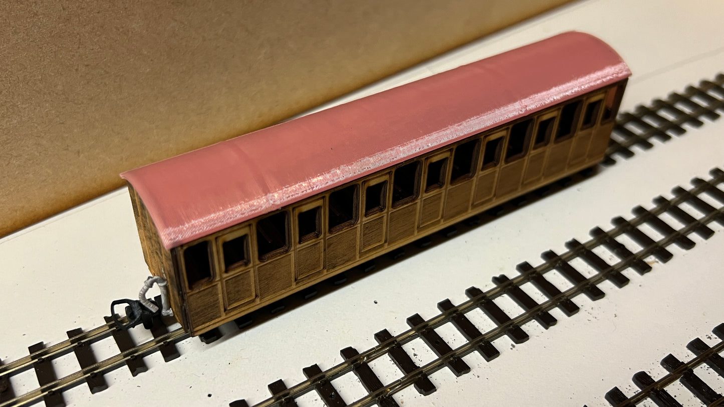 4mm Scale Ffestiniog Railway All 3rd Coach No.22