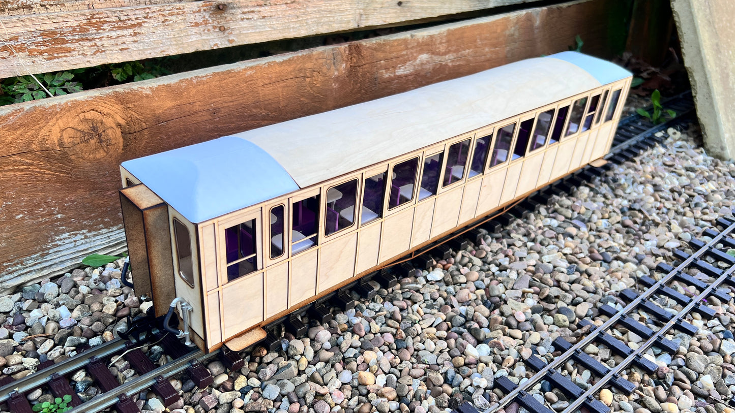 16mm Scale Next Generation - Ffestiniog Railway All 3rd Coach No.110