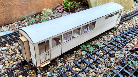 16mm Scale Next Generation - Ffestiniog Railway Buffet Coach No.114