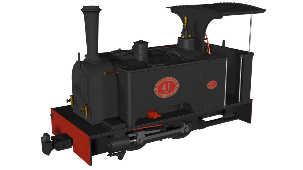 4mm Scale Rapido UK Kerr Stuart Short Tank Sirdar - South African Railways Class NG1