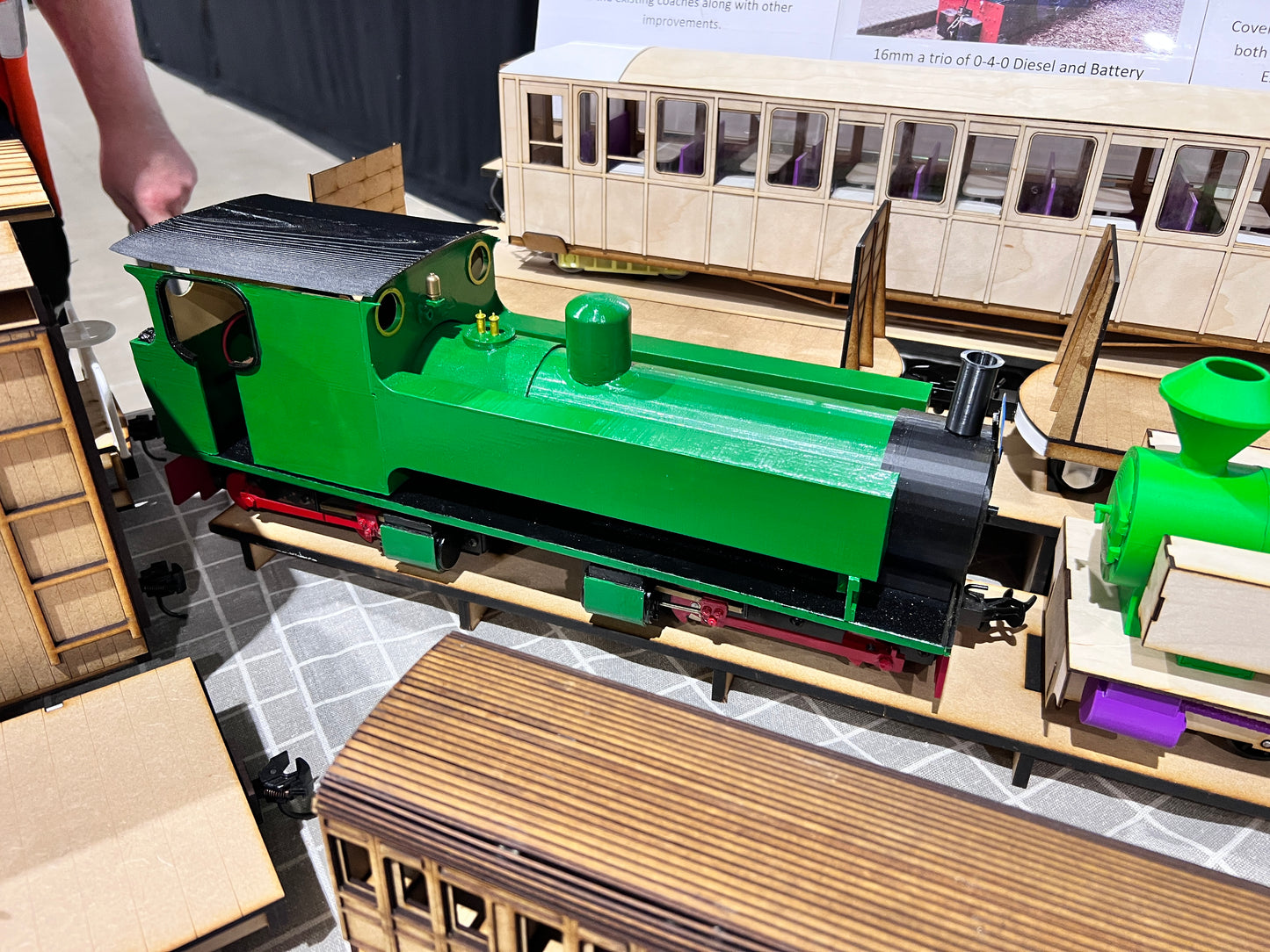 16mm Scale Bowaters Paper Railway Bagnall Meyer ‘Monarch’