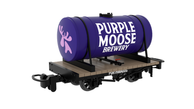 009 Cylindrical Tank Wagon - Purple Moose Brewery