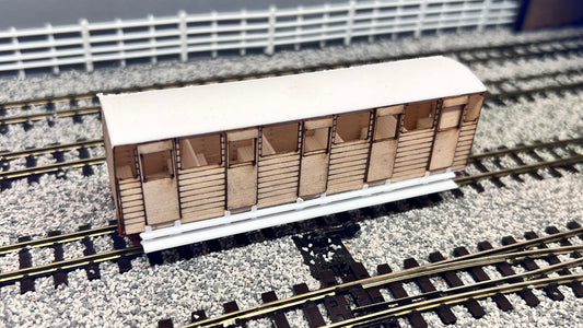 4mm Scale Chattenden & Upnor Railway Coach 204