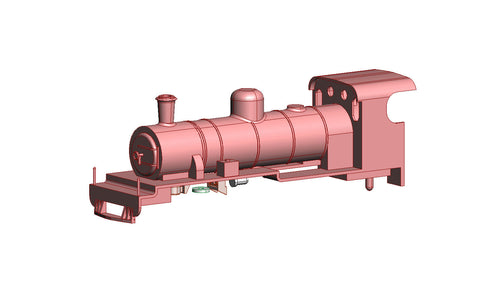 4mm Scale South African Railways/WHR Class NG15 - NG134