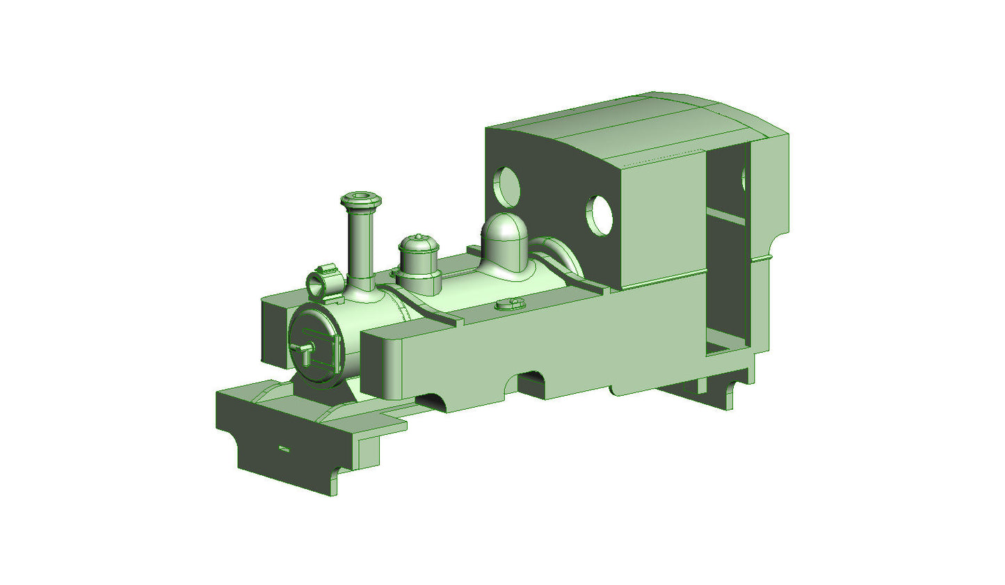 4mm Scale Cape Government Railways C Type 'Midget' - L&B Cab