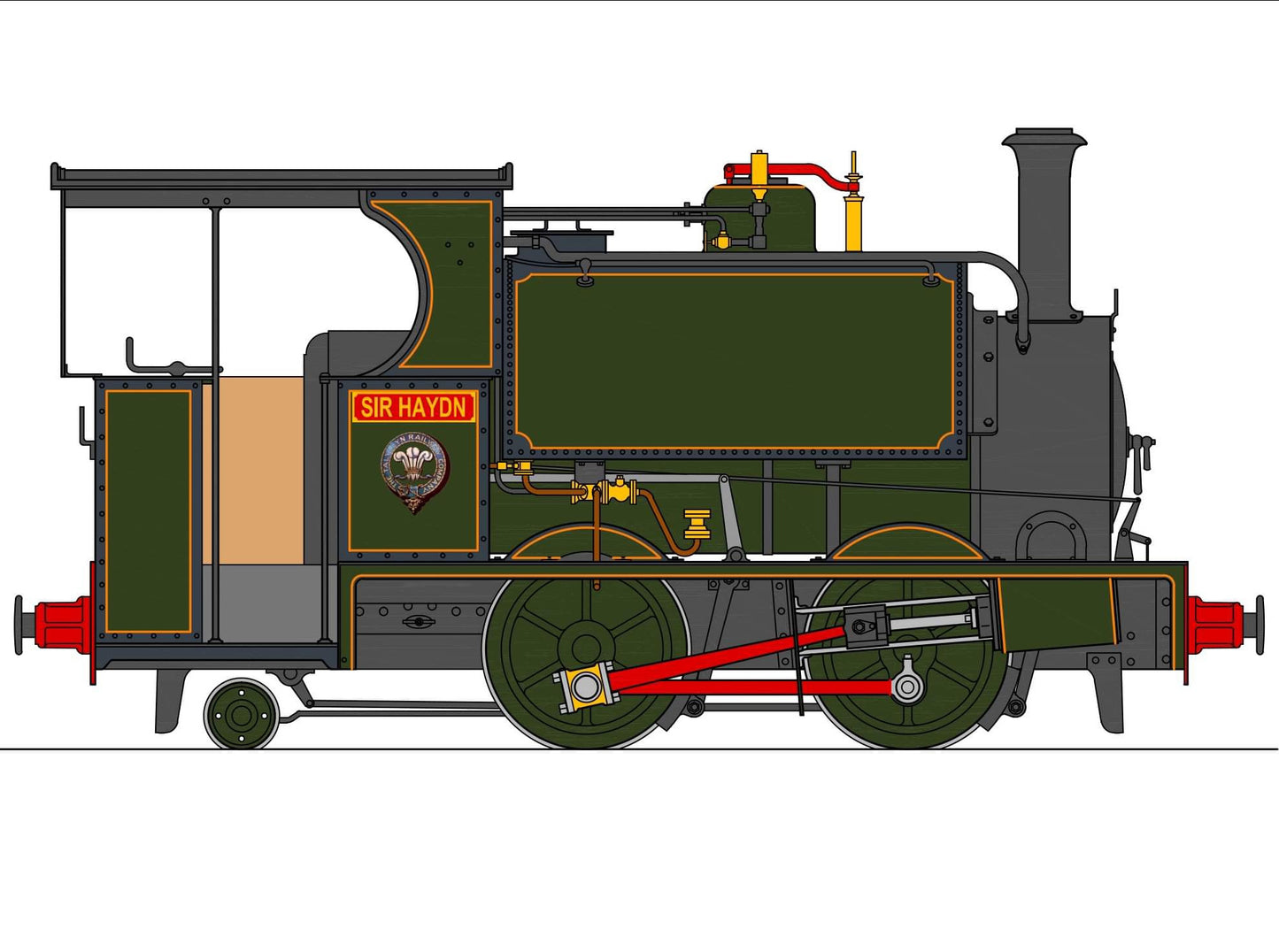 Accucraft UK 16mm ‘SIR HAYDN’ Talyllyn Railway No. 3 0-4-2 PRE ORDER