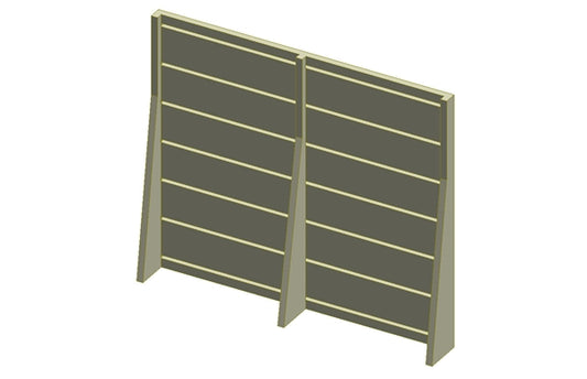 16mm Scale Bowaters Paper Railway 8 Ton Kerr Stuart Wagon Headstock