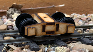 16mm Scale Bowaters Paper Railway Butterley Bogie