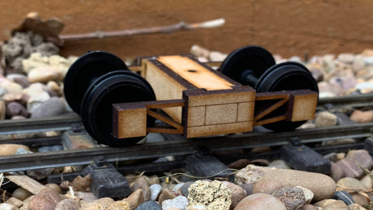 16mm Scale Portland Company Archbar Bogie