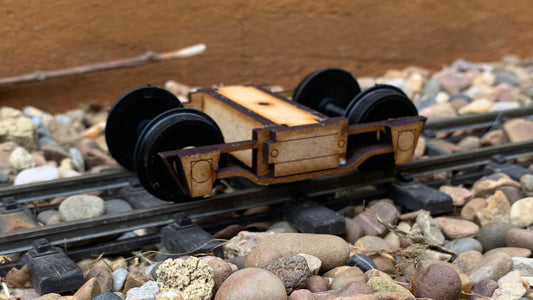 16mm Scale Jackson and Sharp Archbar Bogie