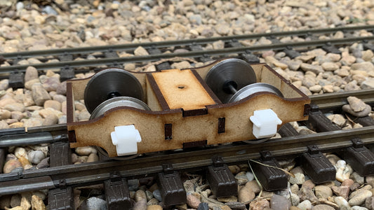 15mm Scale Isle of Man Railway Plate Frame Bogie
