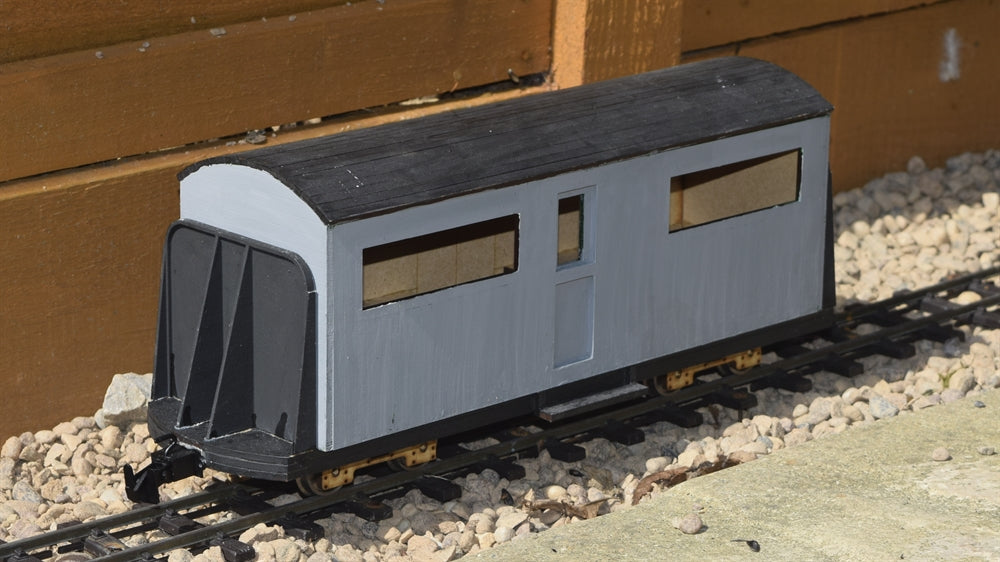16mm Scale SKLR Covered Coach No.641 as Running Today