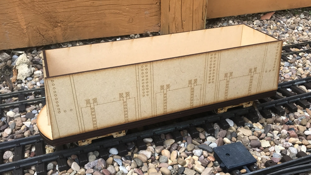 16mm Scale Bowaters Paper Railway 20 Ton Coal Wagon
