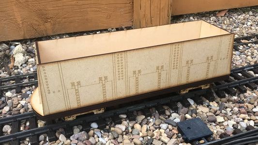 16mm Scale Bowaters Paper Railway 20 Ton Coal Wagon