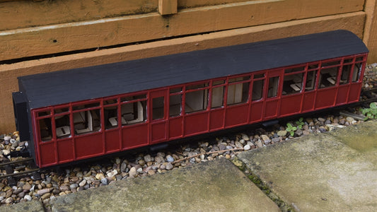 16mm Scale Ffestiniog Railway All 3rd Coach No.105