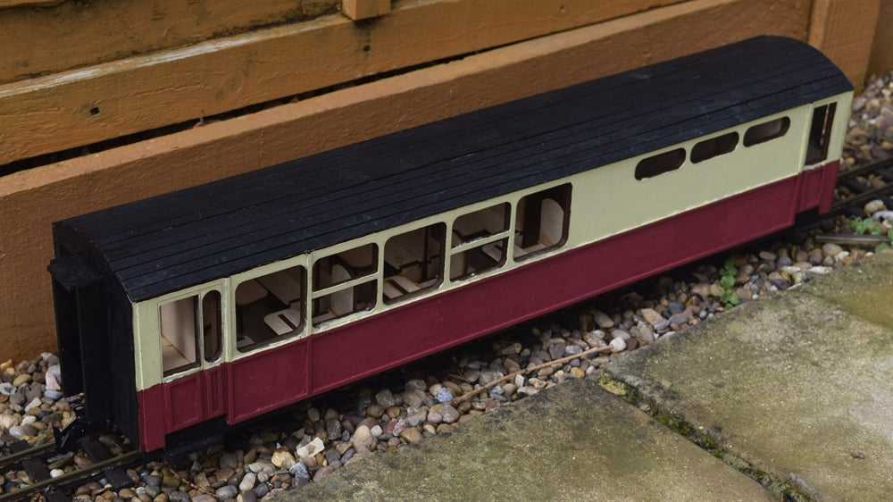 16mm Scale Ffestiniog Railway Buffet Coach No.114