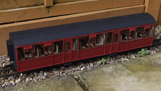16mm Scale Ffestiniog Railway Composite Coach No.104