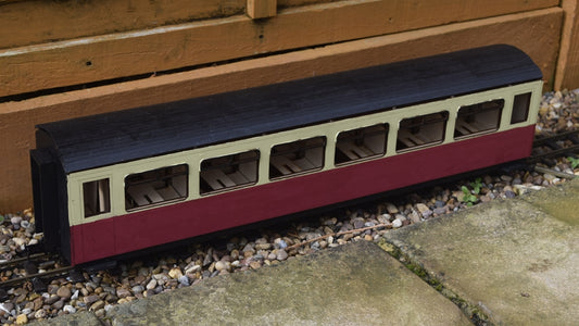 16mm Scale Ffestiniog Railway All 3rd Coach No.116