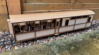 16mm Scale Ffestiniog Railway All 3rd Buffet Coach No.103