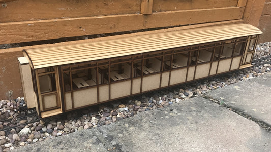 16mm Scale Ffestiniog Railway Super Saloon Coach No.108