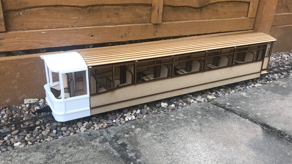 16mm Scale Ffestiniog Railway All 1st Observation Coach No.150