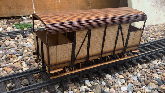 1:32 Scale SECR 25 Ton 'Dance Hall' Brake Van