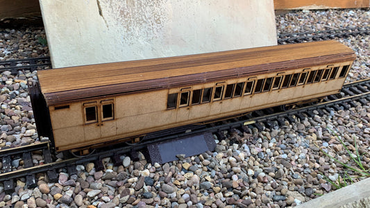 1:32 Scale SR Maunsell Restriction 1 Corridor 6 Compartment Brake Coach