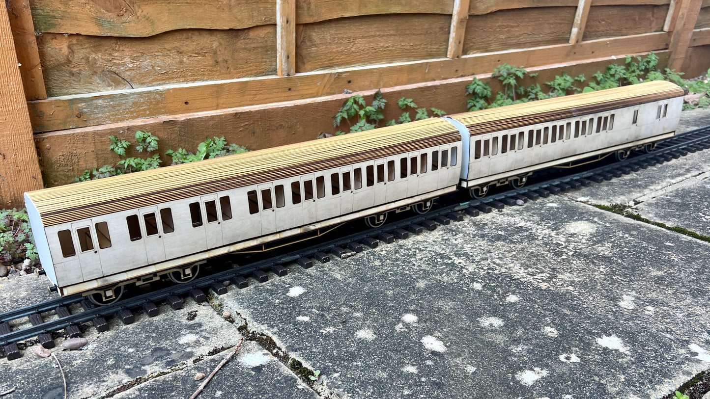1:32 Scale GWR Suburban Coach Multipack