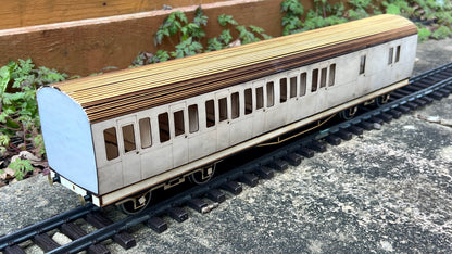 1:32 Scale GWR Suburban 57ft Brake 3rd Coach