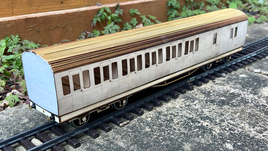 1:32 Scale GWR Suburban 57ft Brake 3rd Coach