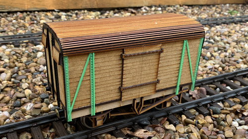 1:32 Scale SR 12 ton Covered Van (2+2 Planking)