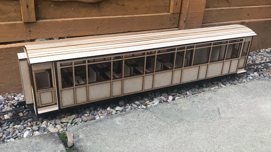 16mm Scale Welsh Highland Railway Brake Coach No.2091