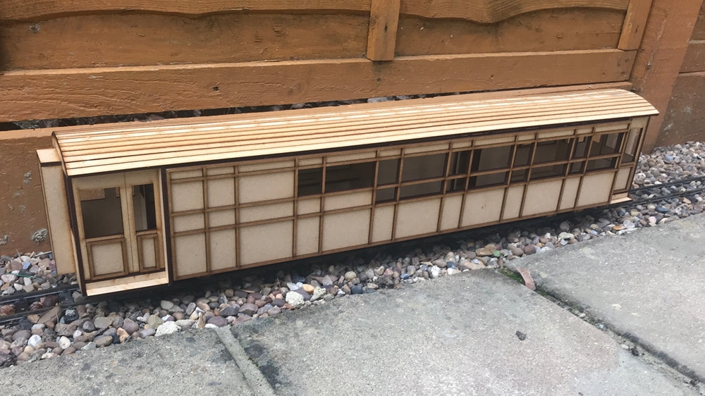 16mm Scale Welsh Highland Railway Service Coach No.2010