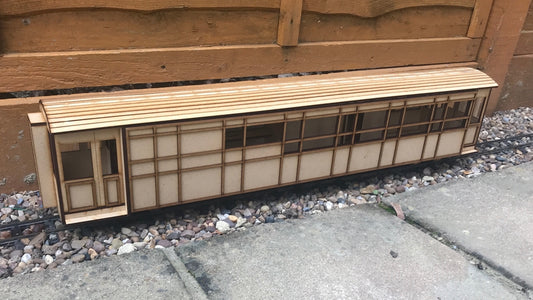 16mm Scale Welsh Highland Railway Service Coach No.2010